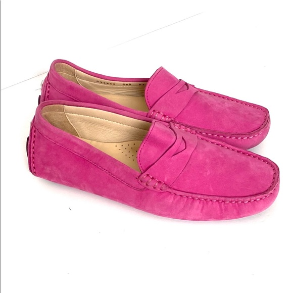 cole haan suede drivers